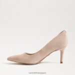 jp Sam Edelman 女性 ウィーン キトゥン ヒール ポンプ カプチーノ 4NFV0P211 履物 - Image 4