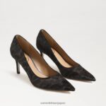 jp Sam Edelman 女性 ウィーン キトゥン ヒール ポンプ ブラウンマルチレザー 4NFV0P207 履物
