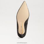 jp Sam Edelman 女性 ウィーン キトゥン ヒール ポンプ ブラウンマルチレザー 4NFV0P207 履物 - Image 6