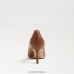 jp Sam Edelman 女性 ウィーン キトゥン ヒール ポンプ 黒いスエード 4NFV0P206 履物 - Image 6