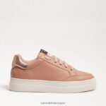 jp Sam Edelman 女性 ウェススニーカー シーサイドベージュ 4NFV0P456 履物 - Image 2