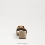 jp Sam Edelman 女性 ウェストン スライド 卵殻 4NFV0P628 履物 - Image 5
