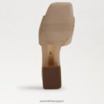 jp Sam Edelman 女性 ウェストン スライド 卵殻 4NFV0P628 履物 - Image 6