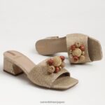 jp Sam Edelman 女性 ウェストン スライド 卵殻 4NFV0P628 履物 - Image 7