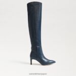 jp Sam Edelman 女性 ウルスラ トール ブーツ 太平洋海軍 4NFV0P743 履物 - Image 2