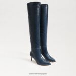 jp Sam Edelman 女性 ウルスラ トール ブーツ 太平洋海軍 4NFV0P743 履物