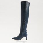 jp Sam Edelman 女性 ウルスラ トール ブーツ 太平洋海軍 4NFV0P743 履物 - Image 4