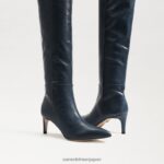 jp Sam Edelman 女性 ウルスラ トール ブーツ 太平洋海軍 4NFV0P743 履物 - Image 7