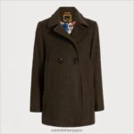 jp Sam Edelman 女性 ウールピーコートジャケット ミリタリーグリーン 4NFV0P1157 衣服 - Image 4