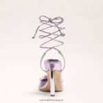 jp Sam Edelman 女性 エイドリアンストラップスティレット ライラッククォーツ 4NFV0P270 履物 - Image 5