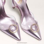 jp Sam Edelman 女性 エイドリアンストラップスティレット ライラッククォーツ 4NFV0P270 履物 - Image 7