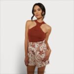jp Sam Edelman 女性 エイブリルセータータンク 粘土を焼く 4NFV0P1195 衣服 - Image 3