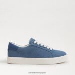 jp Sam Edelman 女性 エチル レースアップ スニーカー ウォッシュドインディゴ 4NFV0P343 履物 - Image 2
