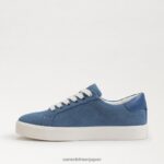 jp Sam Edelman 女性 エチル レースアップ スニーカー ウォッシュドインディゴ 4NFV0P343 履物 - Image 4
