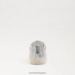 jp Sam Edelman 女性 エチル レースアップ スニーカー ソフトシルバー 4NFV0P344 履物 - Image 5