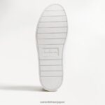jp Sam Edelman 女性 エチル レースアップ スニーカー 白い革 4NFV0P342 履物 - Image 6