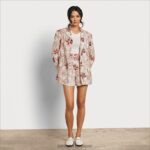 jp Sam Edelman 女性 エノーラ ブレザー 花柄 4NFV0P1207 衣服