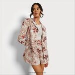 jp Sam Edelman 女性 エノーラ ブレザー 花柄 4NFV0P1207 衣服 - Image 3
