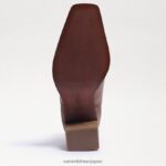 jp Sam Edelman 女性 エマリアブーツ 深いトープスエード 4NFV0P858 履物 - Image 6