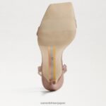 jp Sam Edelman 女性 オフィーリア アンクルストラップ ヒール ソフトプラリネ 4NFV0P536 履物 - Image 6