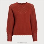 jp Sam Edelman 女性 オーラセーター ジンジャーブレッド 4NFV0P1231 衣服 - Image 5