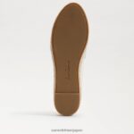 jp Sam Edelman 女性 カイ エスパドリーユ フラット ローファー モダンなアイボリー 4NFV0P201 履物 - Image 6