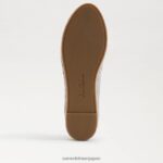 jp Sam Edelman 女性 カイ エスパドリーユ フラット ローファー ソフトシルバー 4NFV0P203 履物 - Image 6