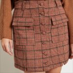 jp Sam Edelman 女性 カースカート インディーチェック柄 4NFV0P1268 衣服 - Image 3