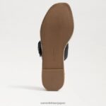 jp Sam Edelman 女性 カーソン エスパドリーユ ウェッジ サンダル 黒 4NFV0P352 履物 - Image 6