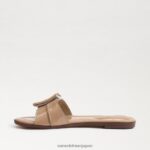 jp Sam Edelman 女性 ガイジ スライドサンダル アーモンド 4NFV0P29 履物 - Image 4