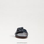 jp Sam Edelman 女性 ガイジ スライドサンダル ハドソンネイビー 4NFV0P30 履物 - Image 3