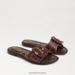 jp Sam Edelman 女性 ガイジ スライドサンダル メープルバーボン 4NFV0P25 履物
