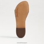 jp Sam Edelman 女性 ガイジ スライドサンダル モダンなアイボリー 4NFV0P24 履物 - Image 6