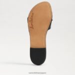 jp Sam Edelman 女性 ガイジ スライドサンダル 黒 4NFV0P28 履物 - Image 6