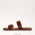 jp Sam Edelman 女性 ガラスライドサンダル コニャック 4NFV0P254 履物 - Image 4