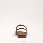 jp Sam Edelman 女性 ガラスライドサンダル コニャック 4NFV0P254 履物 - Image 5