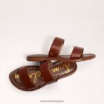 jp Sam Edelman 女性 ガラスライドサンダル コニャック 4NFV0P254 履物 - Image 7