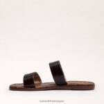 jp Sam Edelman 女性 ガラスライドサンダル コーヒー 4NFV0P253 履物 - Image 4