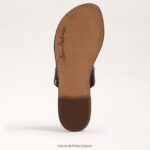 jp Sam Edelman 女性 ガラスライドサンダル コーヒー 4NFV0P253 履物 - Image 6