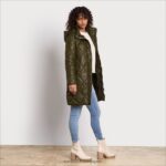 jp Sam Edelman 女性 キルティングジャケット トスカーナ産オリーブ 4NFV0P1264 衣服 - Image 2