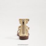 jp Sam Edelman 女性 ギブスグラディエーターサンダル アンバーゴールド 4NFV0P530 履物 - Image 5