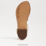 jp Sam Edelman 女性 ギブスグラディエーターサンダル アンバーゴールド 4NFV0P530 履物 - Image 6