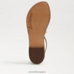 jp Sam Edelman 女性 ギブスグラディエーターサンダル 天然砂 4NFV0P529 履物 - Image 6