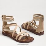 jp Sam Edelman 女性 ギブスグラディエーターサンダル 天然砂 4NFV0P529 履物 - Image 7