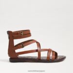 jp Sam Edelman 女性 ギブスグラディエーターサンダル 濃厚なコニャック 4NFV0P943 履物 - Image 2