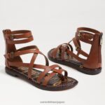 jp Sam Edelman 女性 ギブスグラディエーターサンダル 濃厚なコニャック 4NFV0P943 履物 - Image 7