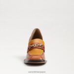 jp Sam Edelman 女性 クインシーブロックヒールローファー 錆びた茶色 4NFV0P630 履物 - Image 3
