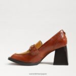 jp Sam Edelman 女性 クインシーブロックヒールローファー 錆びた茶色 4NFV0P630 履物 - Image 4