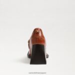 jp Sam Edelman 女性 クインシーブロックヒールローファー 錆びた茶色 4NFV0P630 履物 - Image 5