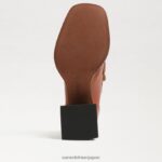 jp Sam Edelman 女性 クインシーブロックヒールローファー 錆びた茶色 4NFV0P630 履物 - Image 6